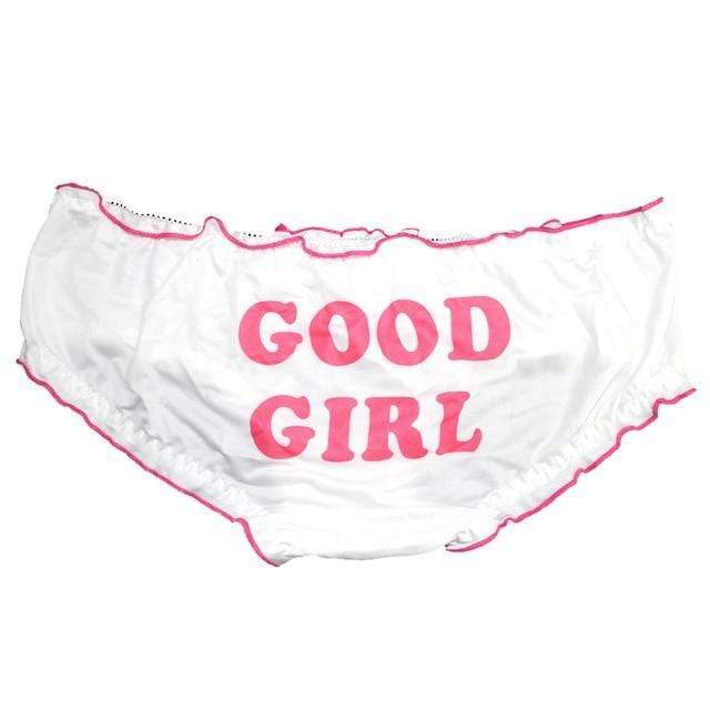 Kinky Cloth Panties Good Girl Ruffled Panties