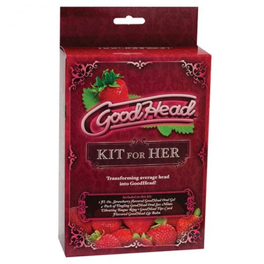 Doc Johnson Lubes & Lotions Goodhead - Kit For Her Multi-colored