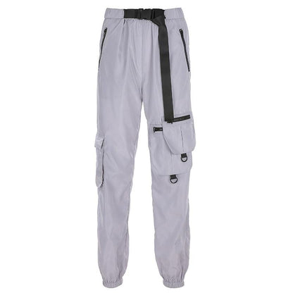 Kinky Cloth 200000366 Gray / L Gray Jogger Pants With Belt