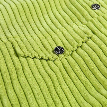 Kinky Cloth 200000848 Green Corduroy Cropped Jackets