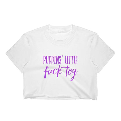 Kinky Cloth Crop Top Harley Quinn Puddin's Little Fuck Toy Top