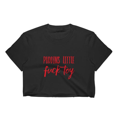 Kinky Cloth Crop Top Harley Quinn Puddin's Little Fuck Toy Top