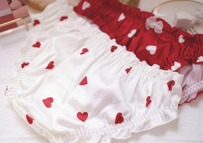 Kinky Cloth 351 Heart Print Lolita Panties