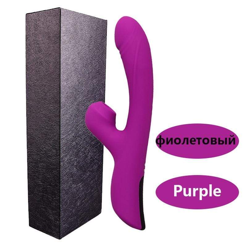 Kinky Cloth China / purple Heating Sucking Clitoris Vibrator