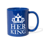 SPOD Full Color Mug royal blue Her King Black Mug
