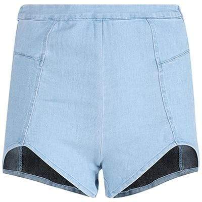 Kinky Cloth Shorts Blue Shorts / L High Waist Hot Shorts