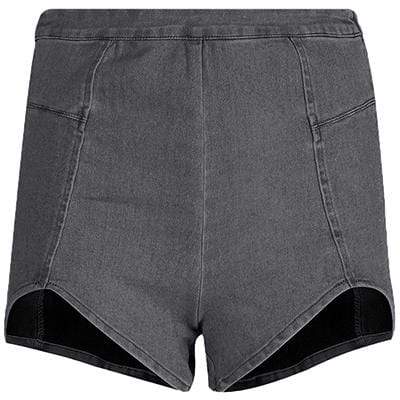 Kinky Cloth Shorts Gray Shorts / L High Waist Hot Shorts