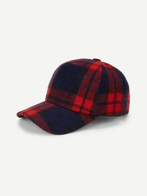Hipster Flannel Cap at Kinky Cloth