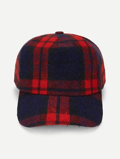 Hipster Flannel Cap
