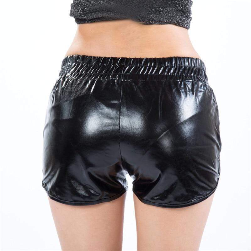 Kinky Cloth Shorts Black / L Holographic Shorts