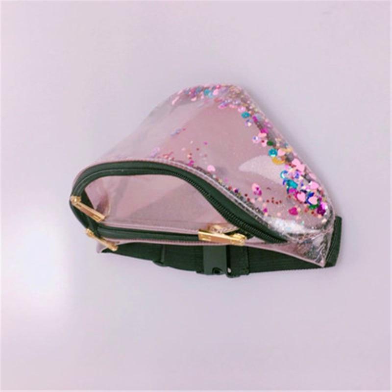 Kinky Cloth Blue Holographic Transparent Fanny Pack
