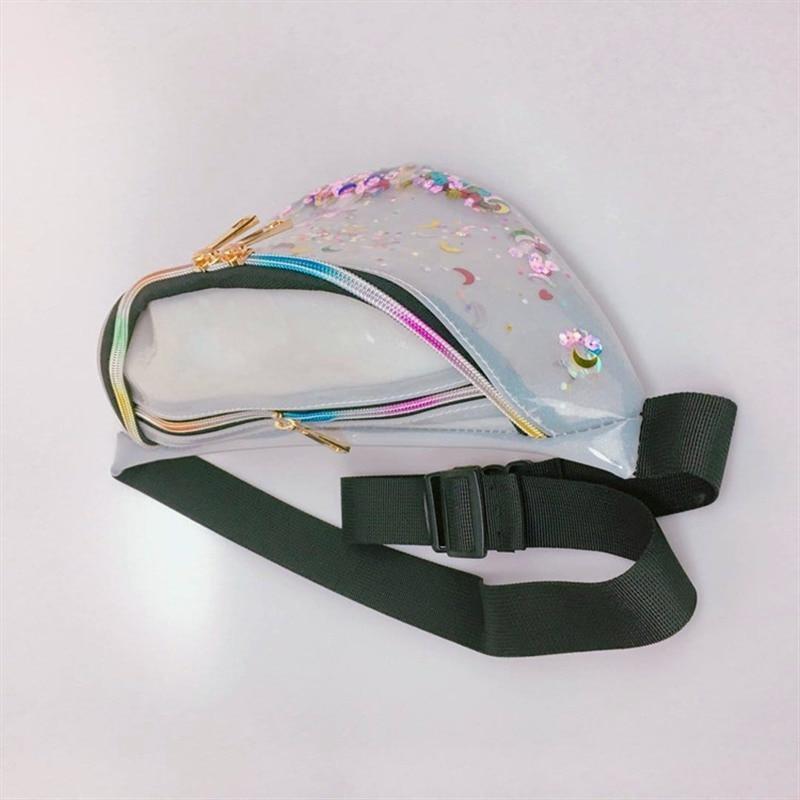 Holographic Transparent Fanny Pack