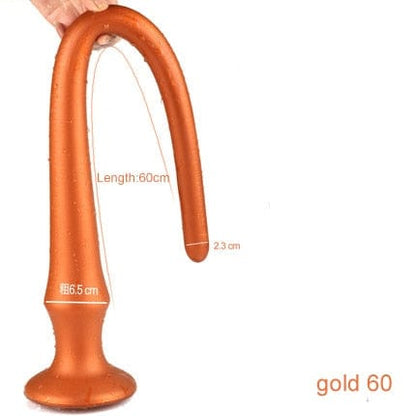 Kinky Cloth Golden 60cm Huge Butt Plug