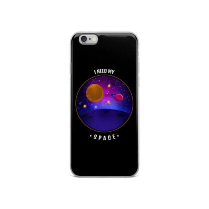 I Need My Space Wavey iPhone Case