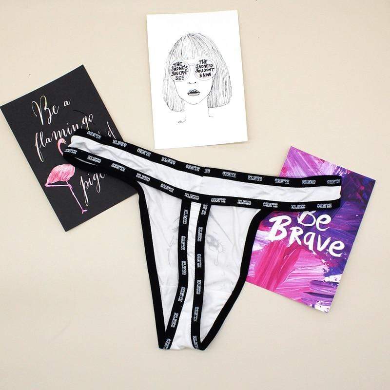 Kinky Cloth Panties Illustrated G-Strings