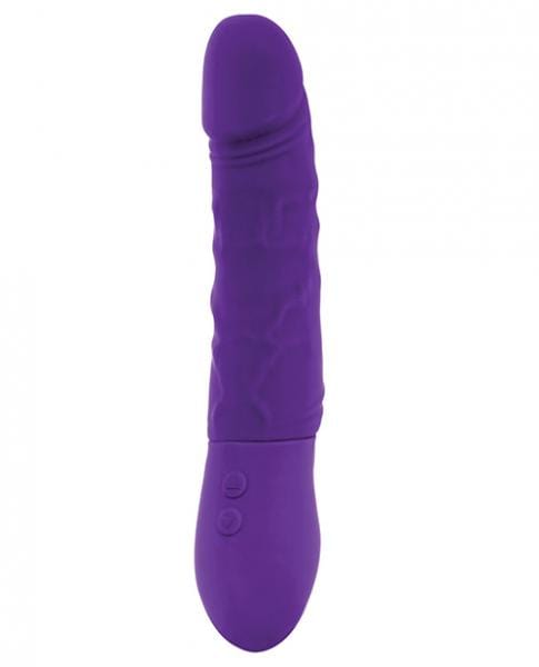 NS Novelties Vibrators Inya Twister Purple Realistic Vibrating Dildo