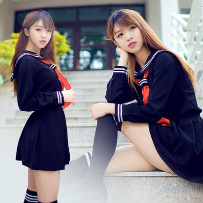 Kinky Cloth Navy / S Japanese School Girl Uniform