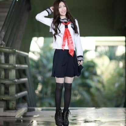 Kinky Cloth White / S Japanese School Girl Uniform