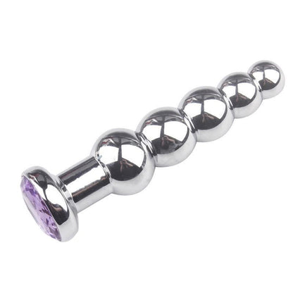 Jeweled Steel Beads Plug