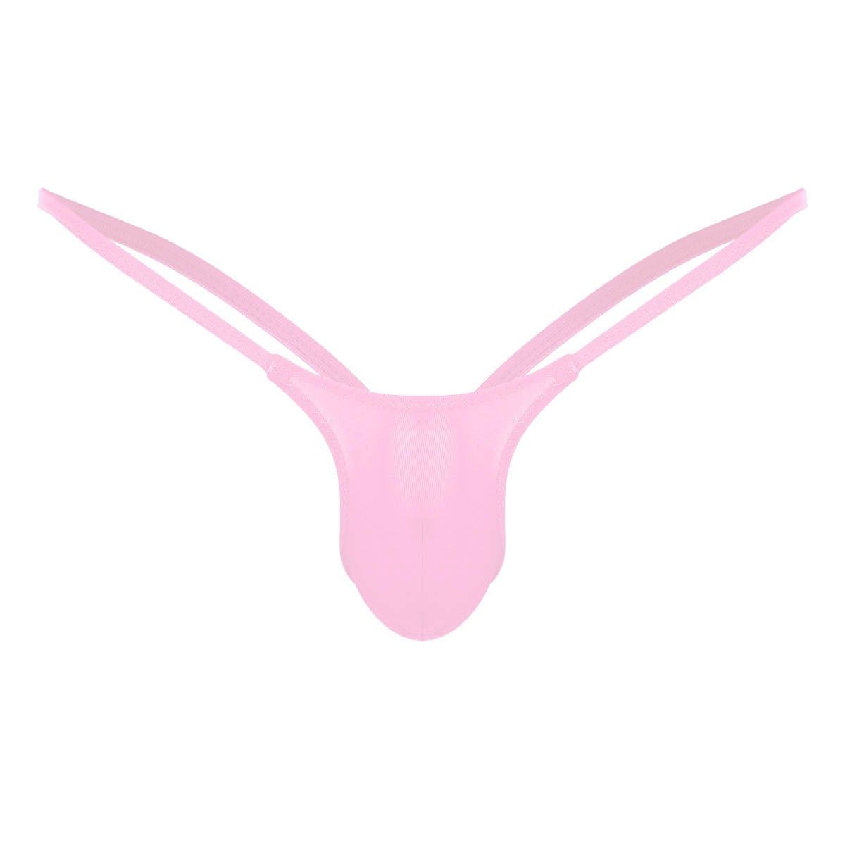 Kinky Cloth 200001871 Pink / M Jockstraps Pouch Stretch Open Back Bikini