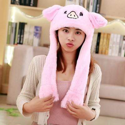 Kinky Cloth Hats pig pink / China / 30x50cm Jumping Ears Hats