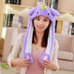 Kinky Cloth Hats unicorn purple / China / 30x50cm Jumping Ears Hats