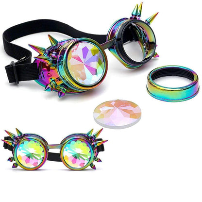 Kinky Cloth accessories Multicolor Kaleidoscope Glasses
