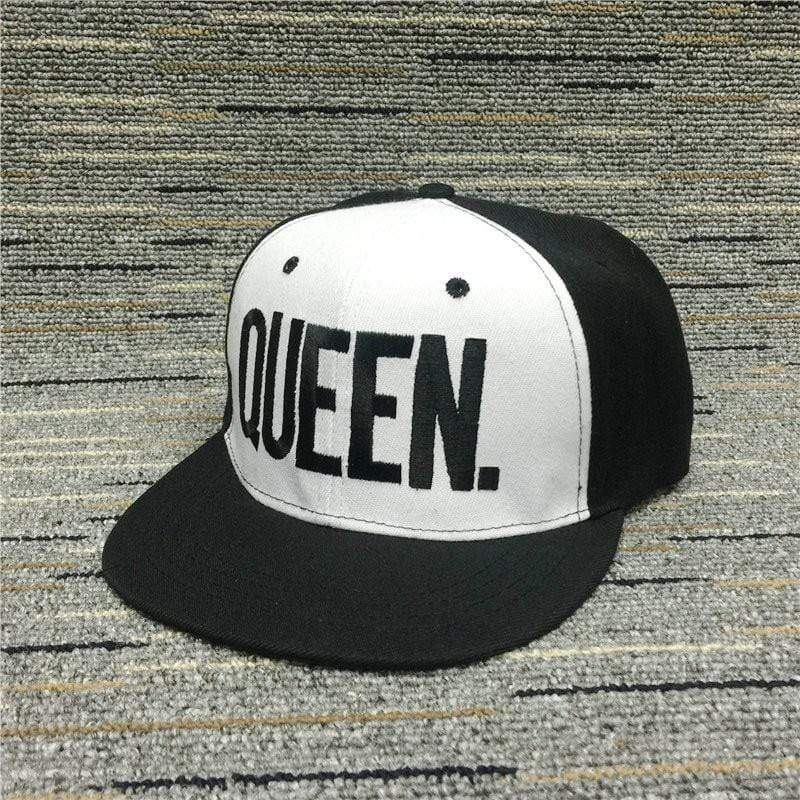 Kinky Cloth accessories Black White Queen King & Queen Embroidered Hats