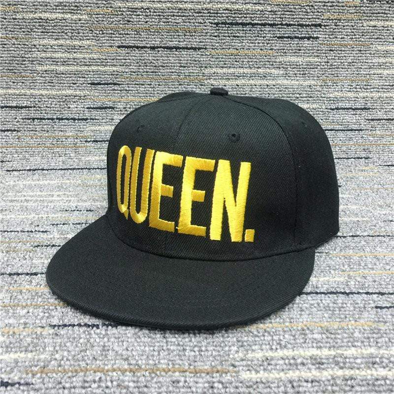 Kinky Cloth accessories Gold Queen King & Queen Embroidered Hats