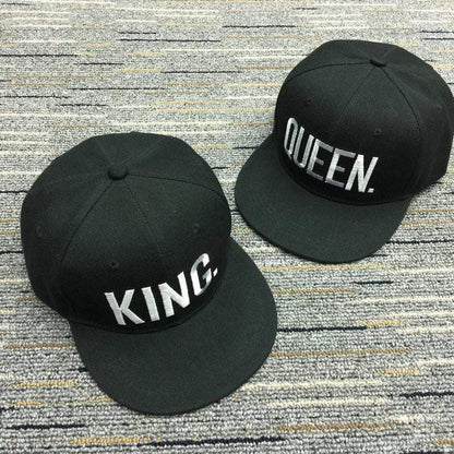 Kinky Cloth accessories Solid King King & Queen Embroidered Hats