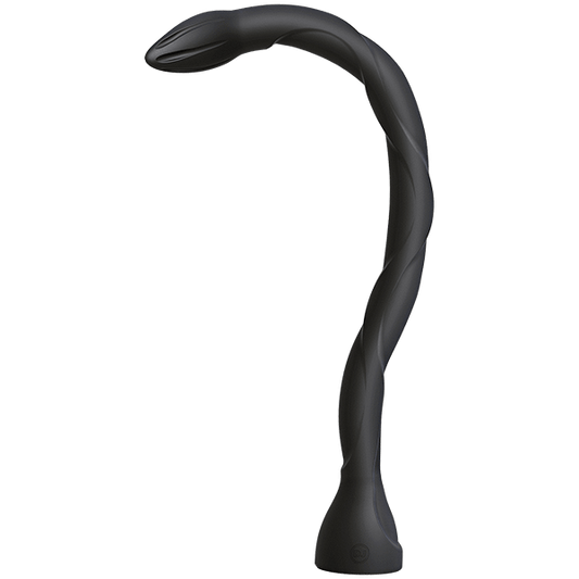 Doc Johnson Anal Toys Kink The Serpent Anal Snake 20 inches Silicone Black