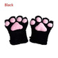 Kinky Cloth Black / One Size Kitten Paw Gloves