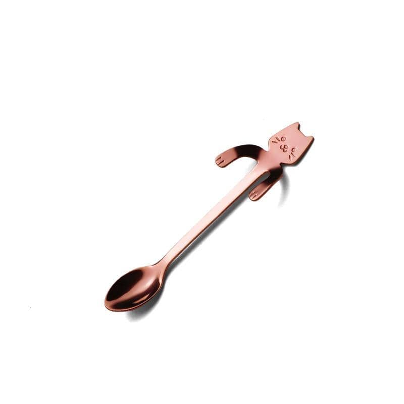 Kinky Cloth Accessories Rose Gold Kitty Spoons