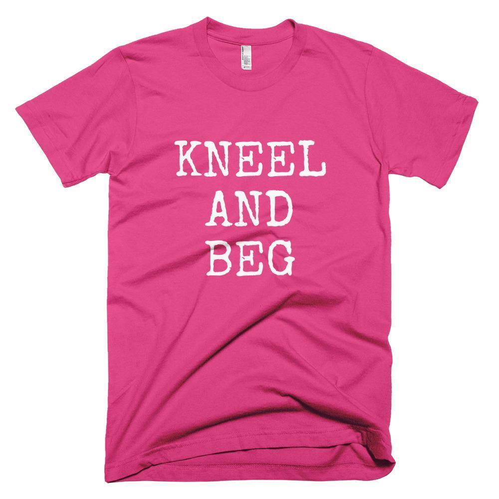 Kinky Cloth Fuchsia / XS Kneel and Beg Shirt