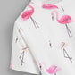 Celeste Women's Clothing L Knot Sided Flamingo Tee