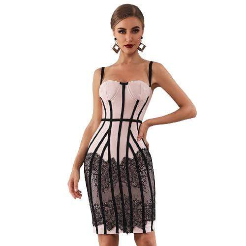 Kinky Cloth 200000347 Lace Bodycon Bandage Dress