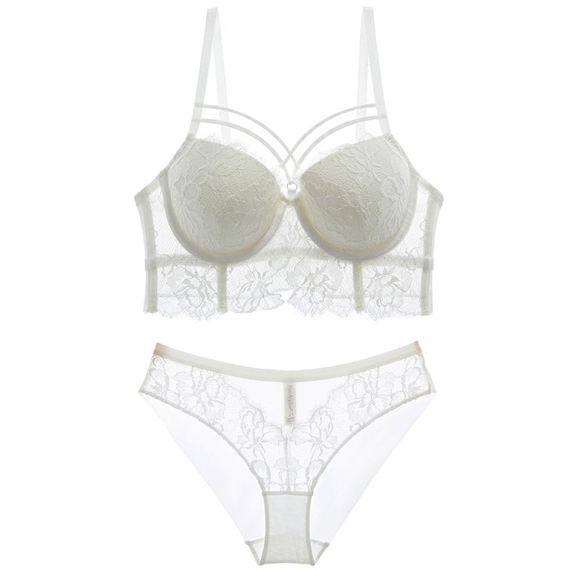 Kinky Cloth 3120601 White / 70A Lace Bondage Underwear Set
