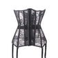 Kinky Cloth 200001885 Lace Corset with Garters