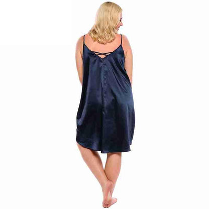 Kinky Cloth 200001901 Large Satin Lingerie Dress Sleepwear