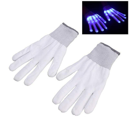 Kinky Cloth accessories LED Blue Glow Gloves
