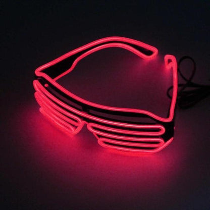 Kinky Cloth accessories Pink LED Glasses
