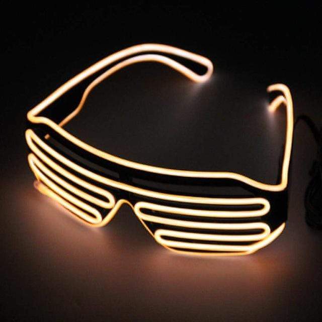 Kinky Cloth accessories Yellow LED Glasses