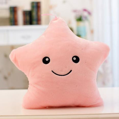 Kinky Cloth Stuffed Animal Pink / Approx 40 x 35cm LED Kawaii Star Stuffie