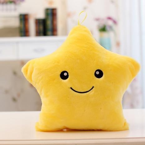 Kinky Cloth Stuffed Animal Yellow / Approx 40 x 35cm LED Kawaii Star Stuffie