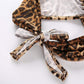 Kinky Cloth Leopard / L Leopard Print Halter Top