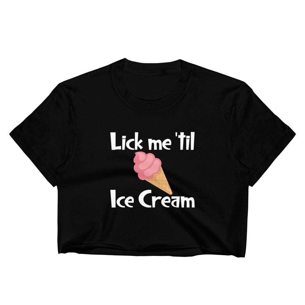 Lick Me Til Ice Cream Crop Top