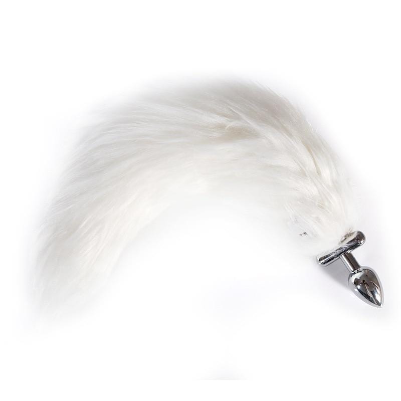 Snow Tip Fox Tail Plug – Kinky Cloth