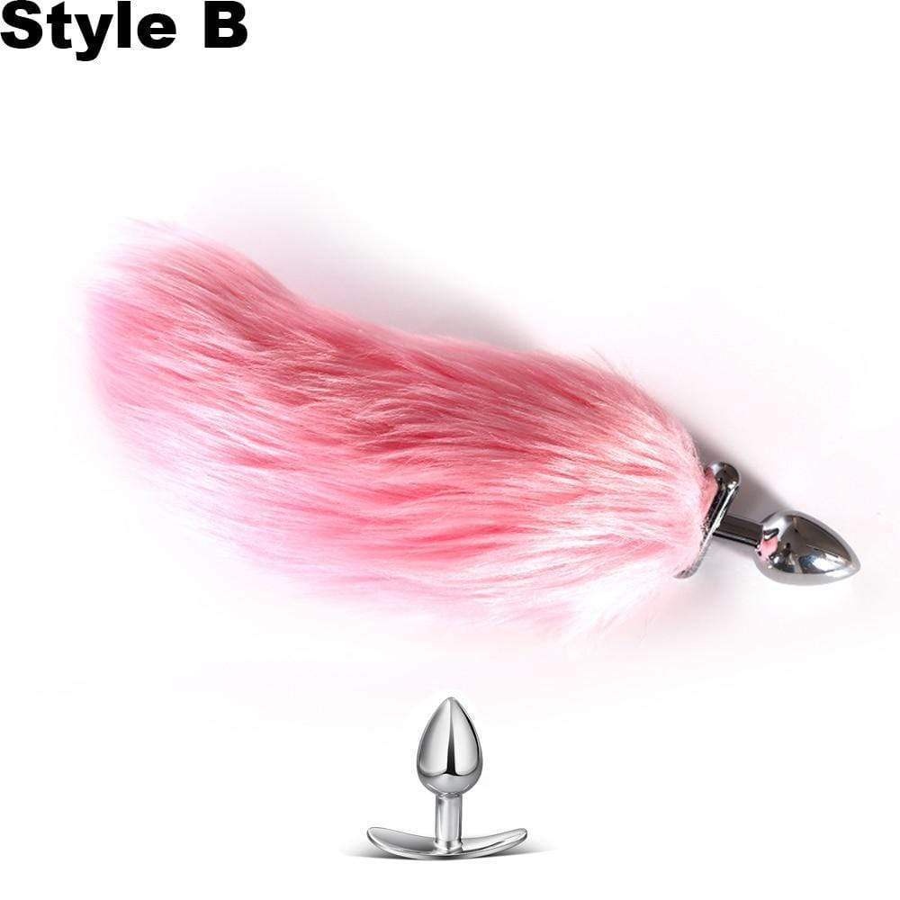 Kinky Cloth Accessories Pink Style B Light Up Tail Plug