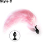Kinky Cloth Accessories Pink Style C Light Up Tail Plug