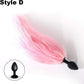 Kinky Cloth Accessories Pink Style D Light Up Tail Plug